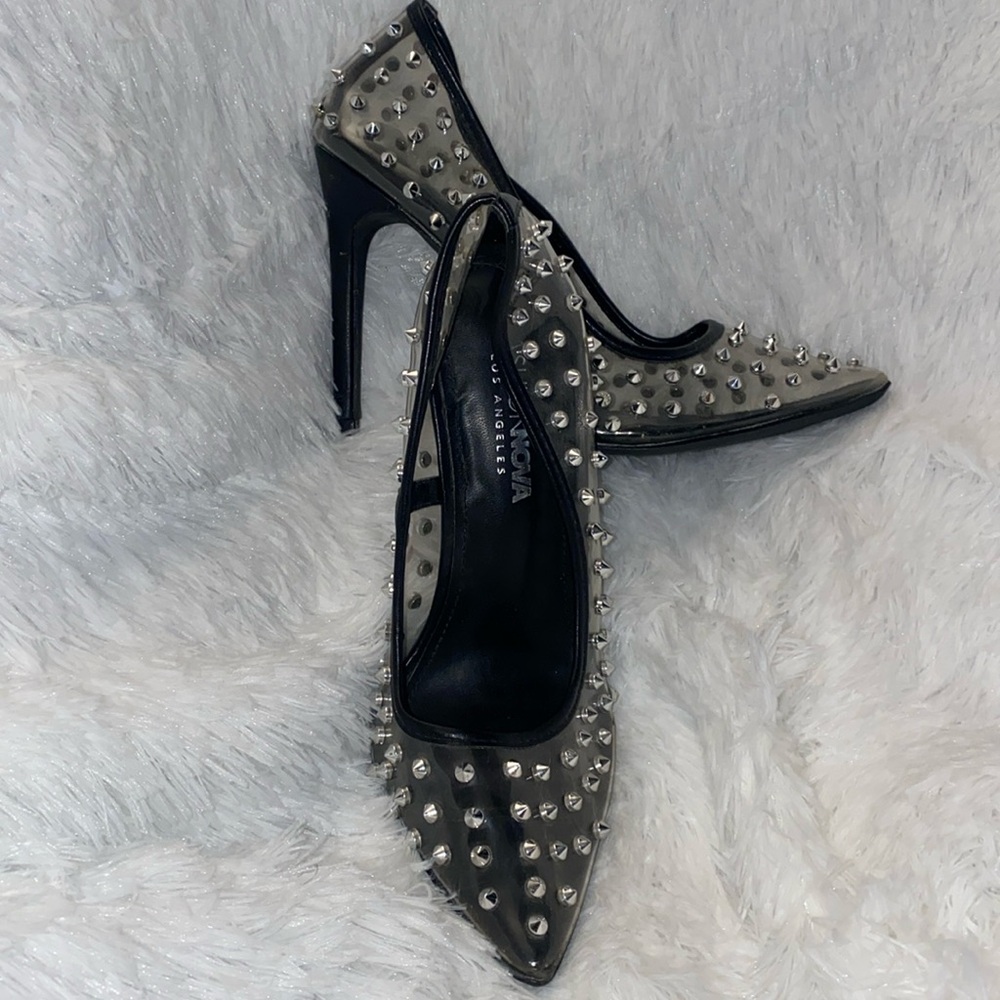 Studded Heels